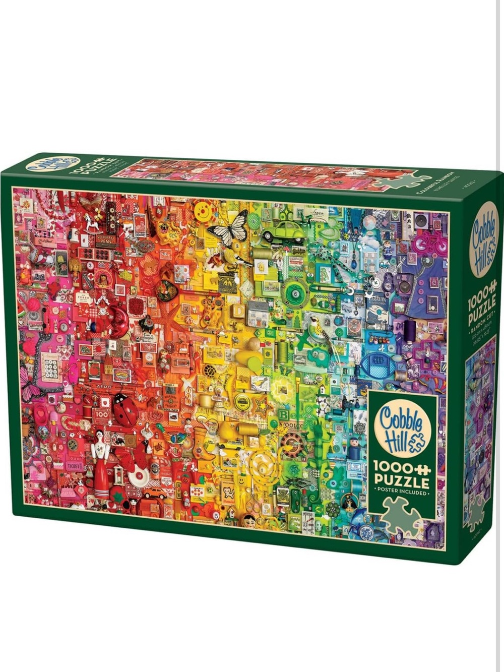 Cobble Hill 1000 Jigsaw Puzzle ~Bundle 3/$20~ Colourful Rainbow